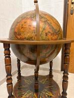 ANTIEKE bar globe drank wereldbol globebar drankbar barglobe, Huis en Inrichting, Ophalen, Zo goed als nieuw