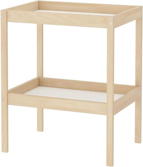 Commode luiertafel - echt hout Verschoontafel dubbel Ikea, Kinderen en Baby's, Kinderkamer | Commodes en Kasten, Gebruikt, Commode