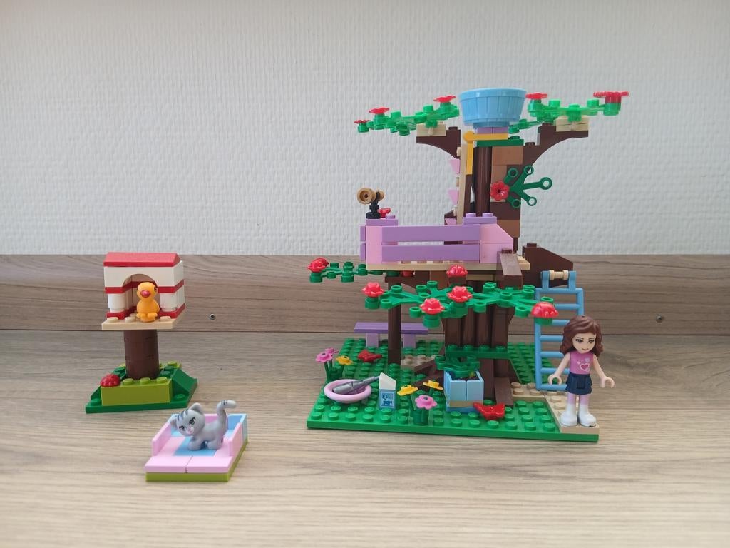 Lego Friends 3065 Olivia's Boomhut, Ophalen of Verzenden, Gebruikt, Complete set, Lego
