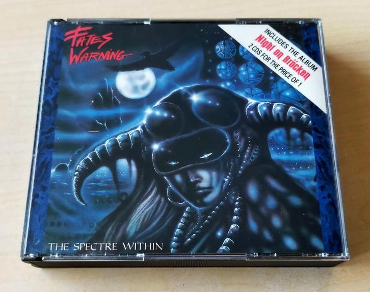 Fates Warning - The Spectre Within 2CD 1992 Night On Brocken, Cd's en Dvd's, Cd's | Hardrock en Metal, Gebruikt, Ophalen of Verzenden