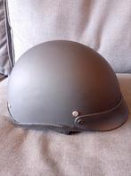 Zwarte helm voor brommer/motor/paardrijden, Ophalen of Verzenden, Gebruikt