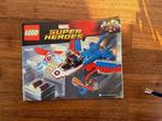 LEGO Marvel Super Heroes - 76076 Captain America Jet Pursuit, Ophalen of Verzenden, Zo goed als nieuw, Complete set, Lego