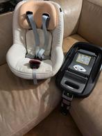 Maxi-Cosi Pearl met FamilyFix IsoFix base, 9 t/m 18 kg, Slaapstand, Ophalen of Verzenden, Zo goed als nieuw