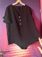 Zwarte viscose playsuit met knopen maat 44 nu voor 15,99€, Kleding | Dames, Jumpsuits, Zwart, Maat 42/44 (L), Ophalen of Verzenden
