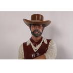 Cowboy Gunslinger beeld 6 ft. - 189 cm, Verzamelen, Beelden en Beeldjes, Nieuw, Overige typen, Ophalen