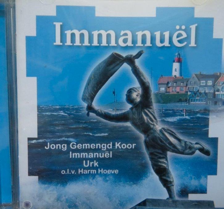 Cd: Immanuel, Jong gemengd koor Urk o.l.v. Harm Hoeve, Cd's en Dvd's, Cd's | Religie en Gospel, Zo goed als nieuw, Gospel, Ophalen of Verzenden