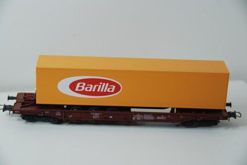 [C14] roco container wagon HO, Hobby en Vrije tijd, Modeltreinen | H0, Zo goed als nieuw, Wagon, Gelijkstroom, Roco, Verzenden