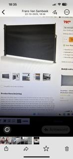 Uitschuifbaar Windscherm - Privacy & Windbescherming, Ophalen of Verzenden, Nieuw