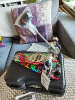 Tama iron cobra rolling glide psychedelic rainbow, Muziek en Instrumenten, Percussie, Ophalen of Verzenden, Zo goed als nieuw
