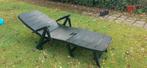 Ligbed, groen, plastic, gratis, Tuin en Terras, Ophalen, Gebruikt, Plastic