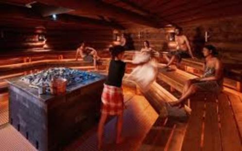 Entree sauna BLUE (4x), Sport en Fitness, Sauna, Nieuw, Ophalen