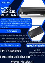 Accu reparatie en revisie, Ophalen, Nieuw
