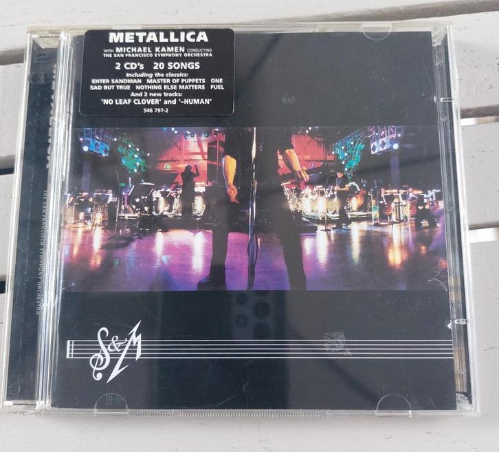 Metallica S&M CD, Cd's en Dvd's, Cd's | Hardrock en Metal, Zo goed als nieuw, Ophalen