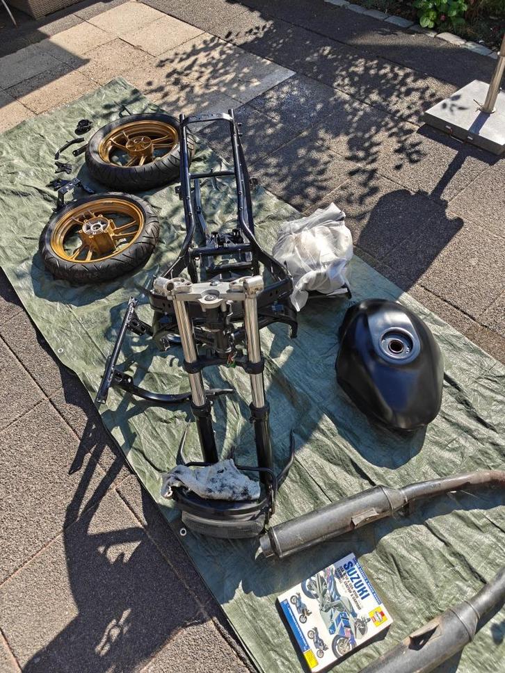 Projectmotor Suzuki GSX600F Katana 1988, Motoren, Onderdelen | Suzuki, Gereviseerd, Ophalen