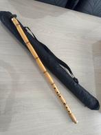 Turkse Ney Fluit met Tas, Ophalen of Verzenden, Zo goed als nieuw, Houtblazer, Met koffer of draagtas