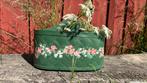 Zweedse vintage berkenhout bloemenmand, Ophalen of Verzenden, Gebruikt
