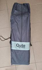 Qute Q-sleep camping bedje / reisbedje/ met extra matras, Ophalen, Zo goed als nieuw, Minder dan 140 cm, Matras