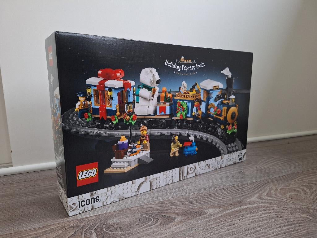Lego 10361 - Feestelijke Kersttrein, Kinderen en Baby's, Speelgoed | Duplo en Lego, Ophalen of Verzenden, Nieuw, Complete set
