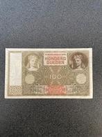 100 gulden 1944 unc-, Postzegels en Munten, Bankbiljetten | Nederland, Ophalen of Verzenden, 100 gulden