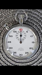 Stopwatch vintage Nero lemania 1970-1979, Sieraden, Tassen en Uiterlijk, Horloges | Antiek, Ophalen of Verzenden, Staal, Overige merken