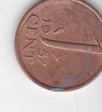 1 cent 1957 nederland, Verzenden, Koningin Juliana, 1 cent
