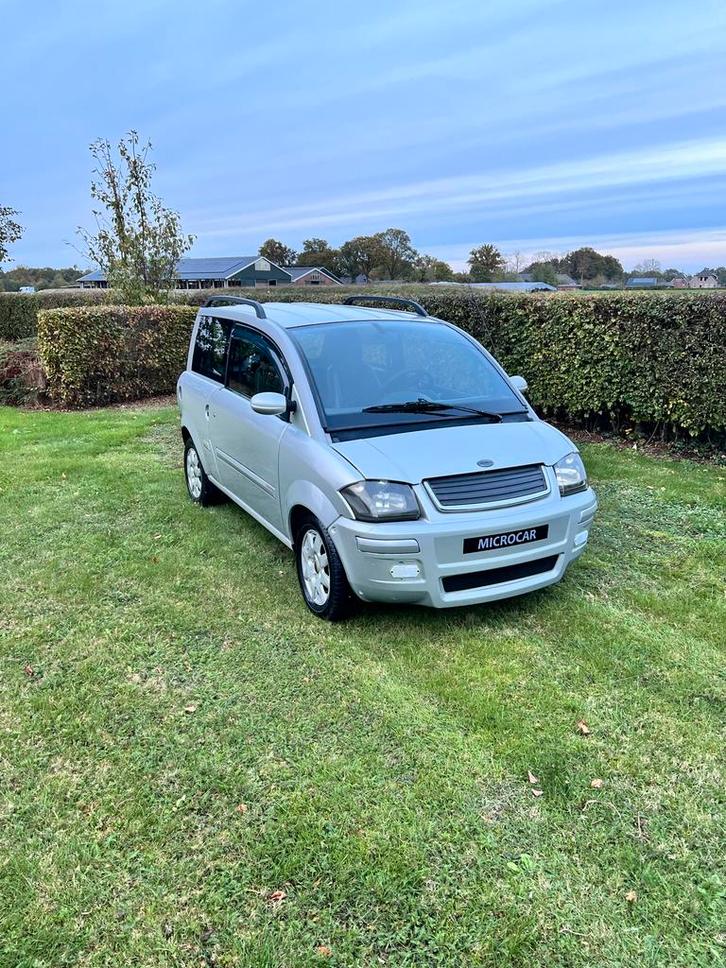 Microcar MC2 Preference XXL, Auto's, Aixam, Particulier, Diesel, Automaat, Zilver of Grijs, Leder en Stof, Voorwielaandrijving