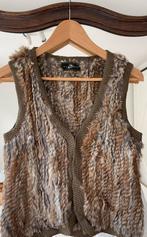 Bodywarmer, echt konijn, Ophalen of Verzenden, Zo goed als nieuw, Maat 36 (S)