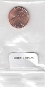 S22-QEE-0007-M97 United States 1 Cent UNC 2020 KM468, Postzegels en Munten, Munten | Amerika, Verzenden, Noord-Amerika