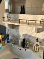 Marmeren planchet wastafel, Ophalen, 50 tot 100 cm, Minder dan 100 cm, Wasbak of Wastafel