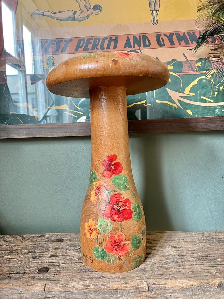 OUD ETAGLAGE MATERIAAL STOP-PADDENSTOEL XXL, Antiek en Kunst, Antiek | Gereedschap en Instrumenten, Ophalen of Verzenden