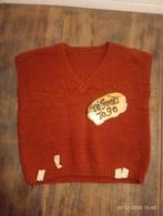 Vintage wollen spencer - To Good to Go, Ophalen of Verzenden, Gedragen, Maat 42/44 (L), Bruin