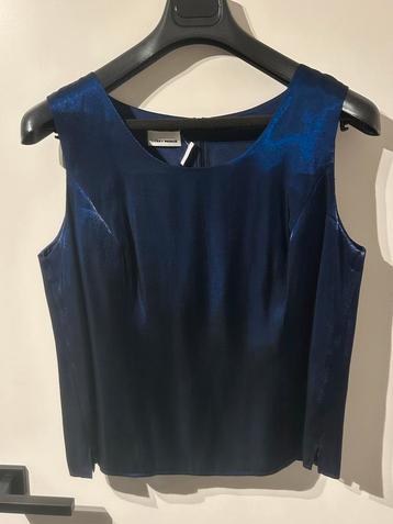 Gerry Weber - Top Blauw/Paars Glanzend | Maat 44 beschikbaar voor biedingen