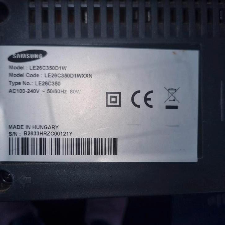 LCD TV 26 INCH, Audio, Tv en Foto, Televisies, Zo goed als nieuw, Samsung, 50 Hz, Ophalen