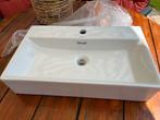 Witte wasbak van Luxebath - NIEUW (lichte schade), Huis en Inrichting, Badkamer | Badkamermeubels, Ophalen, Nieuw, 50 tot 100 cm