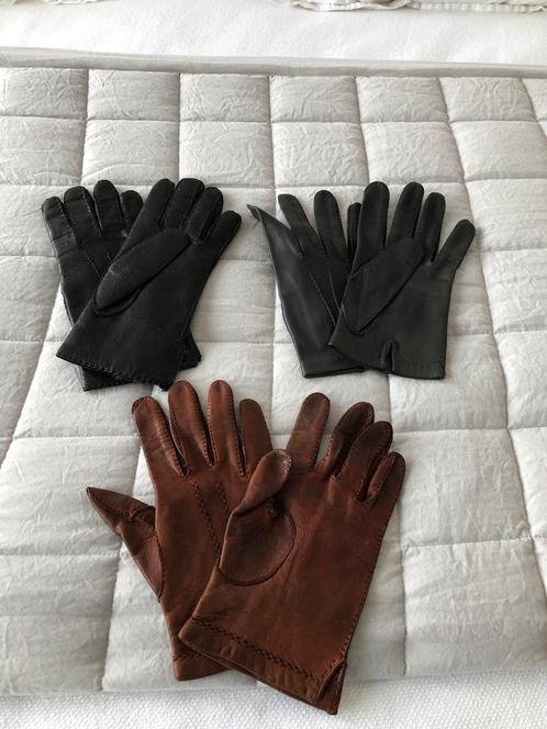 HANDSCHOENEN LEER LEDER ZEER GOEDE KWALITEIT, Kleding | Dames, Mutsen, Sjaals en Handschoenen, Handschoenen, Ophalen of Verzenden