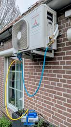 Te huur vacuümpomp voor Airco / WP + alle nodige gereedschap, Witgoed en Apparatuur, Airco's, 3 snelheden of meer, Ophalen of Verzenden