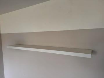 Ikea witte wandplank 190x26 beschikbaar voor biedingen