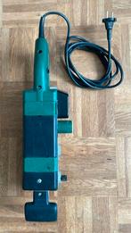 Bosch bandschuurmachine PBS 75 AE, groen, en schuurbanden, Ophalen of Verzenden, Zo goed als nieuw