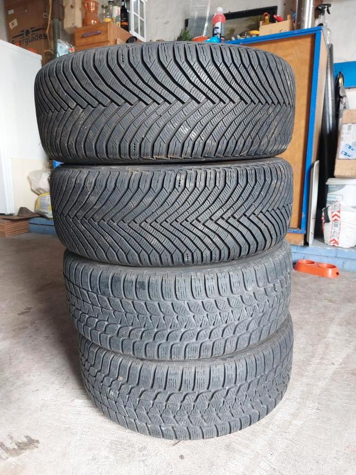 Heel goede Mkchelin winterbanden, 225/55 R17, 101V, Auto-onderdelen, Banden en Velgen, Banden en Velgen, Winterbanden, 17 inch