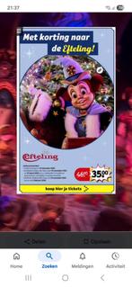 Korting efteling, Eén persoon, Kortingsbon, Pretpark