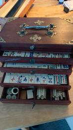 Antieke Mahjong set, Antiek en Kunst, Antiek | Speelgoed, Ophalen of Verzenden
