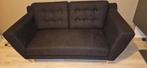 Bank zwart, Huis en Inrichting, Banken | Bankstellen, Ophalen, Hout, Minder dan 75 cm, Tweepersoons