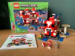 LEGO Minecraft 21270 - De Mooshroom Huis, Ophalen of Verzenden, Zo goed als nieuw, Complete set, Lego