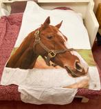 Dekbedovertrek Paard - 1 persoons, Overige kleuren, Jongetje of Meisje, Dekbedovertrek, Ophalen of Verzenden