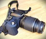 Nikon D3100 + DX Nikkor 55-200mm lens Nieuwstaat!, Ophalen of Verzenden, Zo goed als nieuw, Telelens