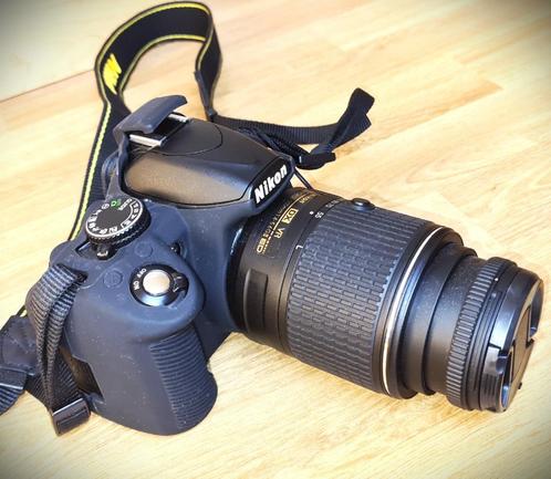Nikon D3100 + DX Nikkor 55-200mm lens Nieuwstaat!, Audio, Tv en Foto, Fotografie | Lenzen en Objectieven, Zo goed als nieuw, Telelens