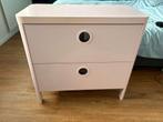 Leuke roze meidenkast met 2 lades, Huis en Inrichting, Kasten | Kledingkasten, Overige materialen, Gebruikt, Minder dan 100 cm