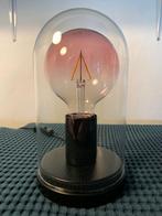 Decoratieve lamp – IKEA – met LED lamp en glazen stolp, Ophalen of Verzenden, Zo goed als nieuw, Vintage look