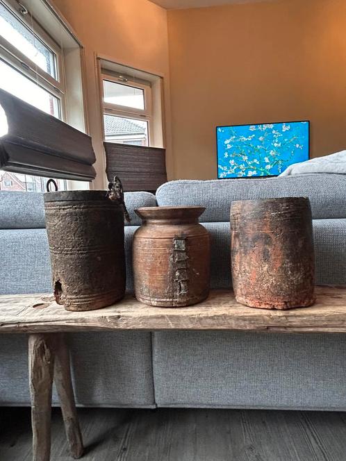 Moet Weg – Set van 3 originele Hoffz kruiken, Huis en Inrichting, Woonaccessoires | Vazen, Zo goed als nieuw, Overige kleuren