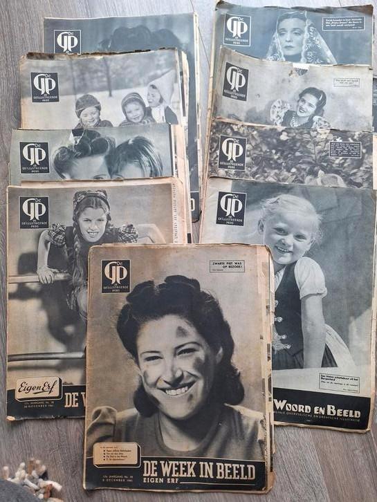 GP De Geïllustreerde Pers - Eigen Erf 1941, Boeken, Tijdschriften en Kranten, Gelezen, Krant, Ophalen of Verzenden